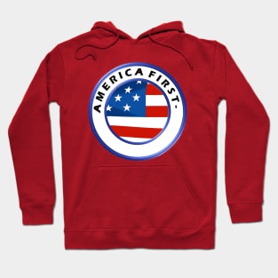 Party Vote Election USA Flag United States First US Vote Patriotic 2020 Hoodie